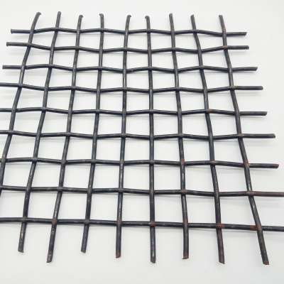 65Mn steel metal Knitted Wire Mesh/ Crimped Wire Mesh vibrating sieve/mining screen Mesh