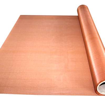 Brass Woven Wire Mesh Screen/Copper Mesh Filtering Cloth /20 Mesh Copper Wire Mesh For RFI Shielding