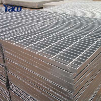 Q325 Galvanized drainage iron grating cover drainage ditch steel floor grating gangway suppliers