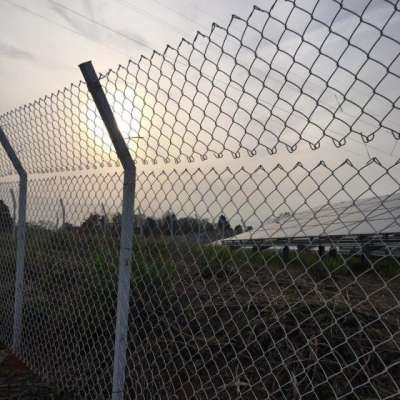 50x50 6ft 7 ft  42 inch stainless steel High Tensile Zinc PVC Coated Used Chain Link Fence