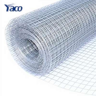 market price1/4'' , 3/8'' , 5/8'' hole size  galvanized  coated welded wire mesh 3'x100' roll ,20kg/25kg roll weight