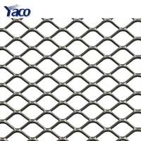 Aluminum suspended ceiling expanded metal mesh / expanded metal stair treads