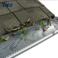 Aluminum sheet Gutter Guard mesh no blocked leaves gutters guttering