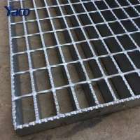 Heavy Duty Close Mesh Bar Grating serrated carbon steel grating price