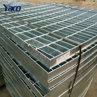 Drain metal floor hot dip galvanized antislip bar steel grating weight