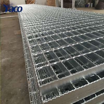 Factory priceQ235 25mm 30mm 32mm 40mm building materials galvanized steel grating for platform road drainage