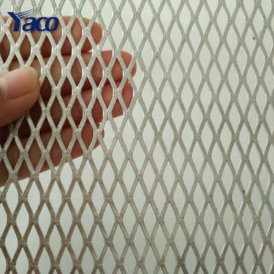 Diamond aluminum expanded grill mesh sheets