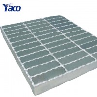 YACHAO Q235 galvanized sheet welded steel bar grating in metal building materials