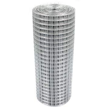 16 gauge galvanized welded iron wire mesh /welded iron wire mesh panel and roll