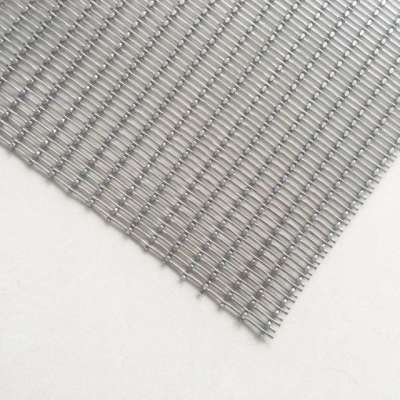 1.5 mtr 18mesh sorting and filtering heavy  304 stainless steel Plain Weave 65mn 45#steel  crimped wire mesh